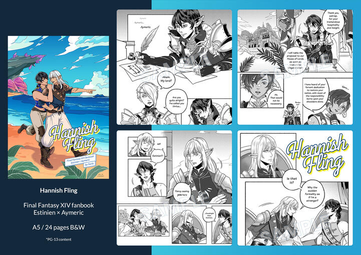 FFXIV doujin - Hannish Fling (Estimeric)